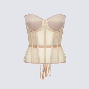 SECRET FORM BRA - BEIGE - PERFECT CORSET - NEW